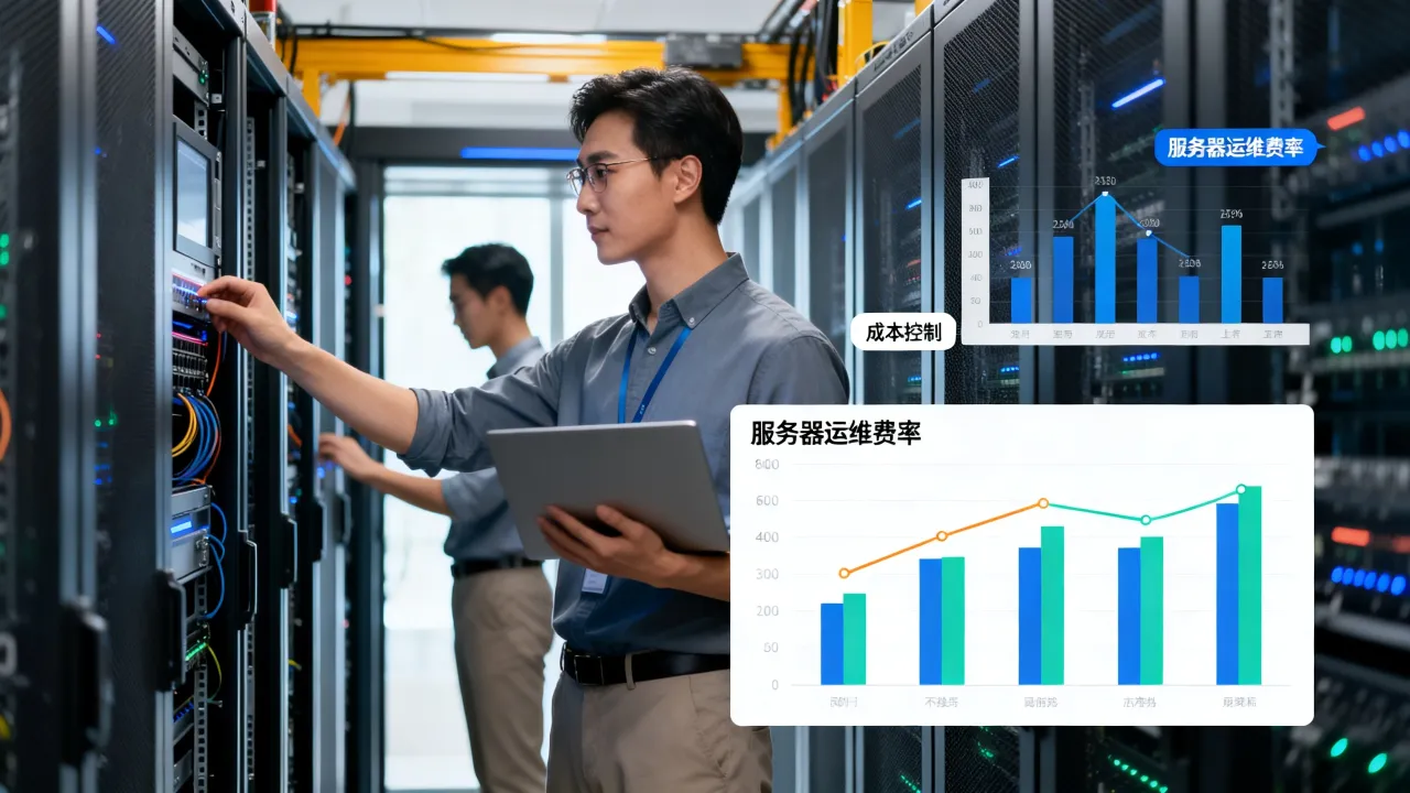 服务器运维费率是多少？企业如何合理控制服务器运维成本？