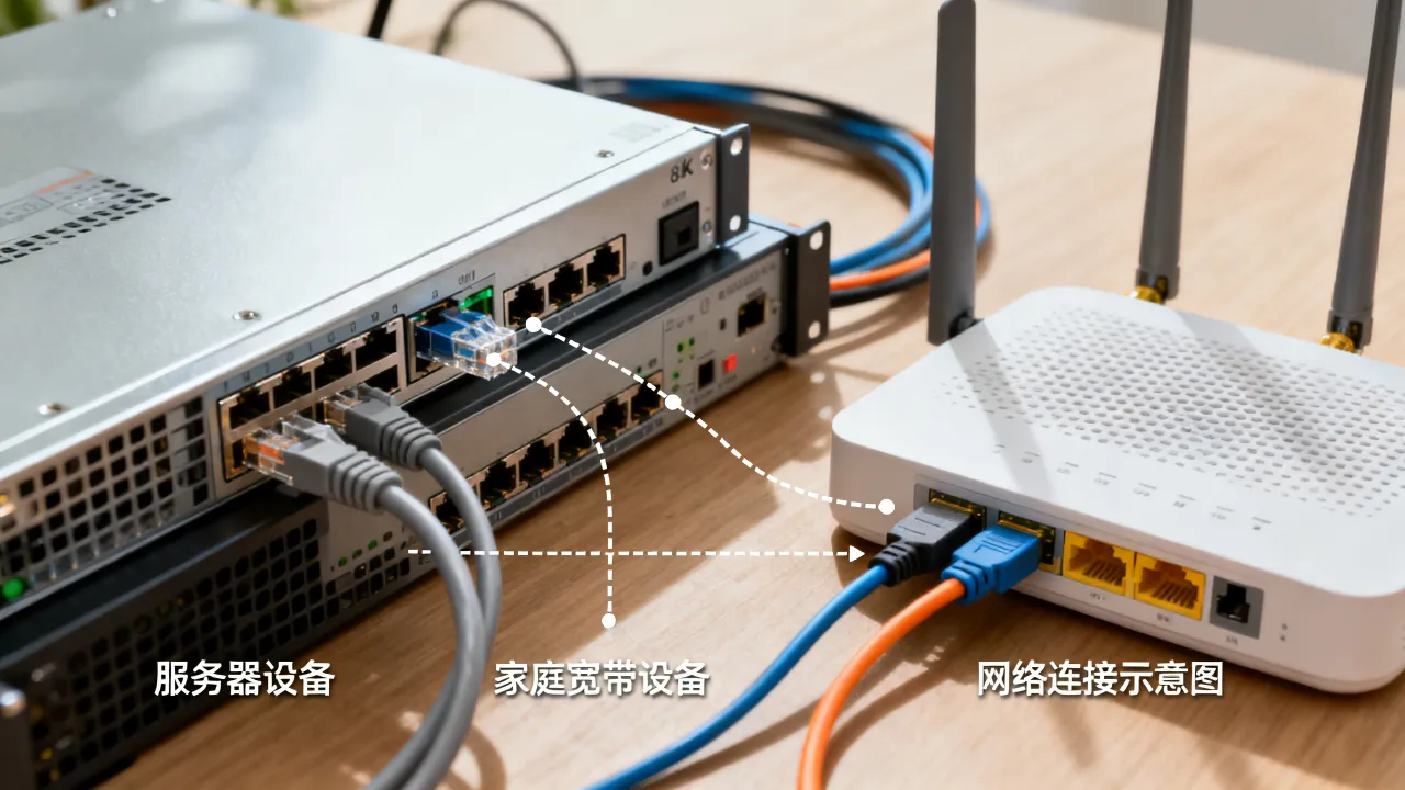 服务器和家庭宽带哪个好？，家庭宽带能搭建服务器吗