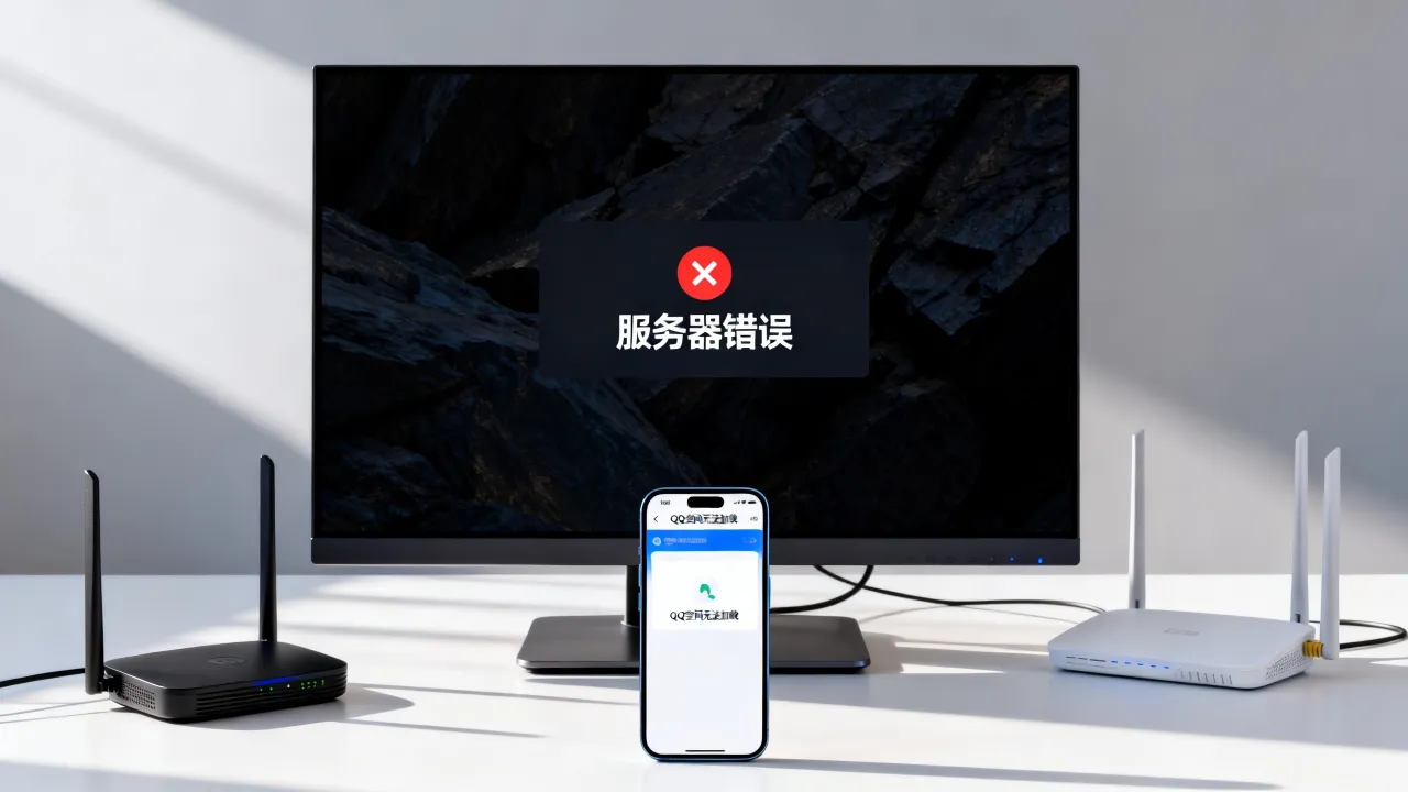 QQ空间为什么出现服务器错误,服务器错误怎么办 QQ空间为什么出现服务器错误,服务器错误怎么办