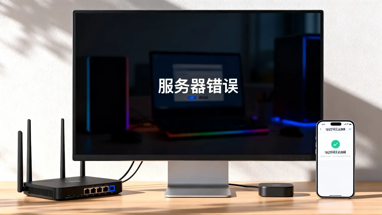 QQ空间为什么出现服务器错误,服务器错误怎么办 QQ空间为什么出现服务器错误,服务器错误怎么办