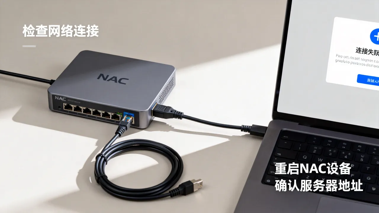 NAC为什么连接不上服务器,NAC连接服务器一直失败怎么解决 NAC为什么连接不上服务器,NAC连接服务器一直失败怎么解决