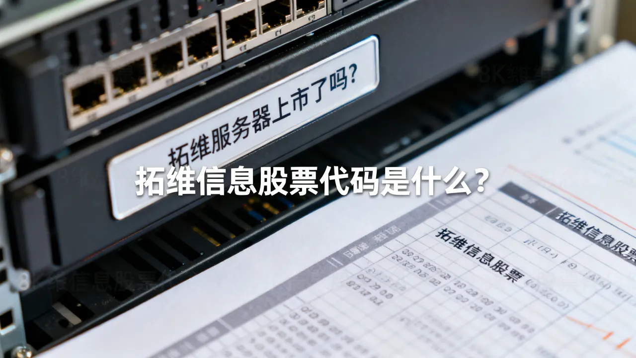 拓维服务器上市了吗？拓维信息股票代码是什么？