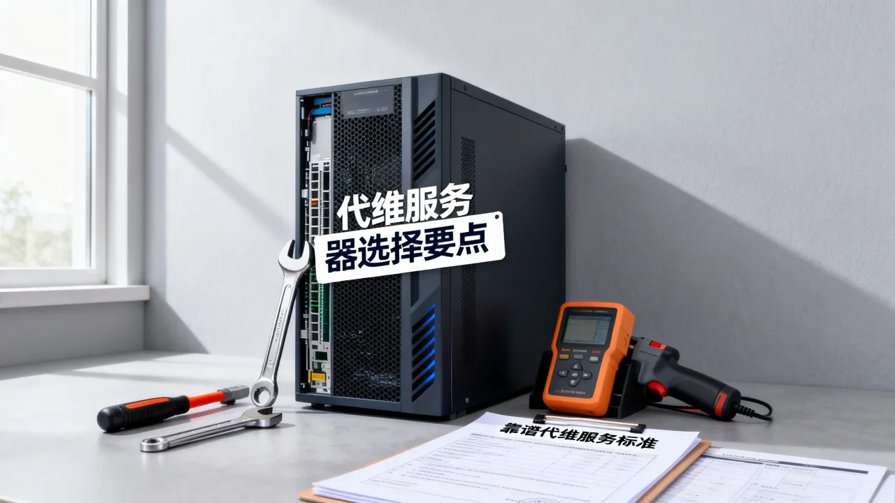 代维网管服务器怎么选？如何挑选靠谱的代维服务