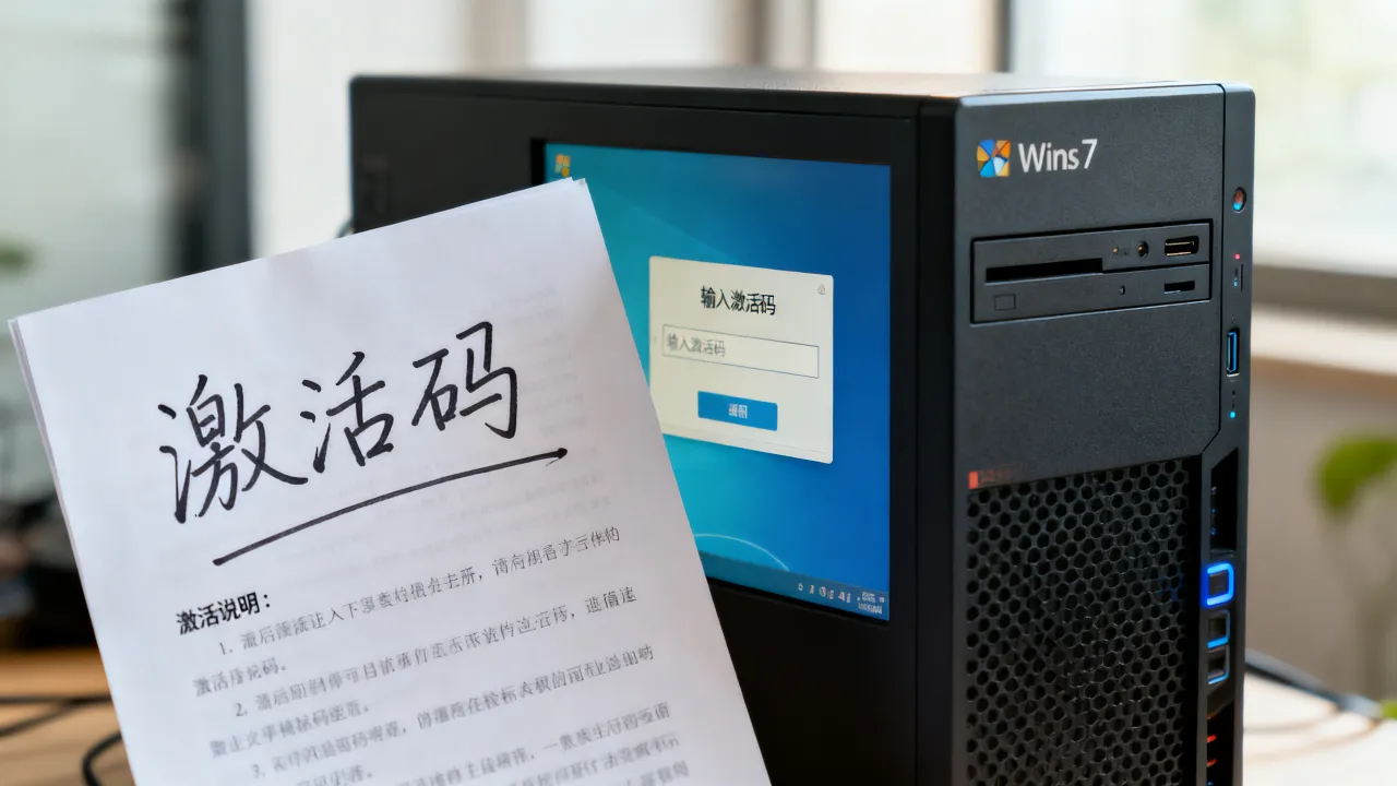 Win7服务器为什么要激活码，Win7服务器激活码怎么获取