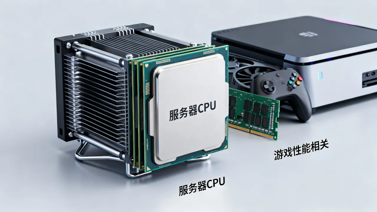 服务器CPU为什么玩游戏不行，游戏性能差的原因是什么