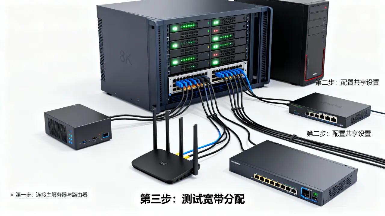 服务器如何共享宽带，服务器共享宽带怎么设置最省钱？