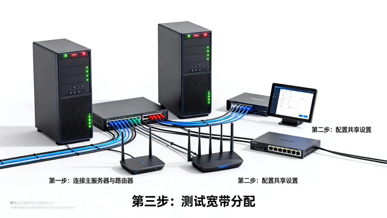 服务器如何共享宽带，服务器共享宽带怎么设置最省钱？