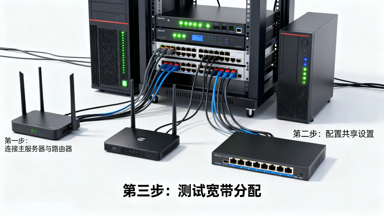 服务器如何共享宽带，服务器共享宽带怎么设置最省钱？