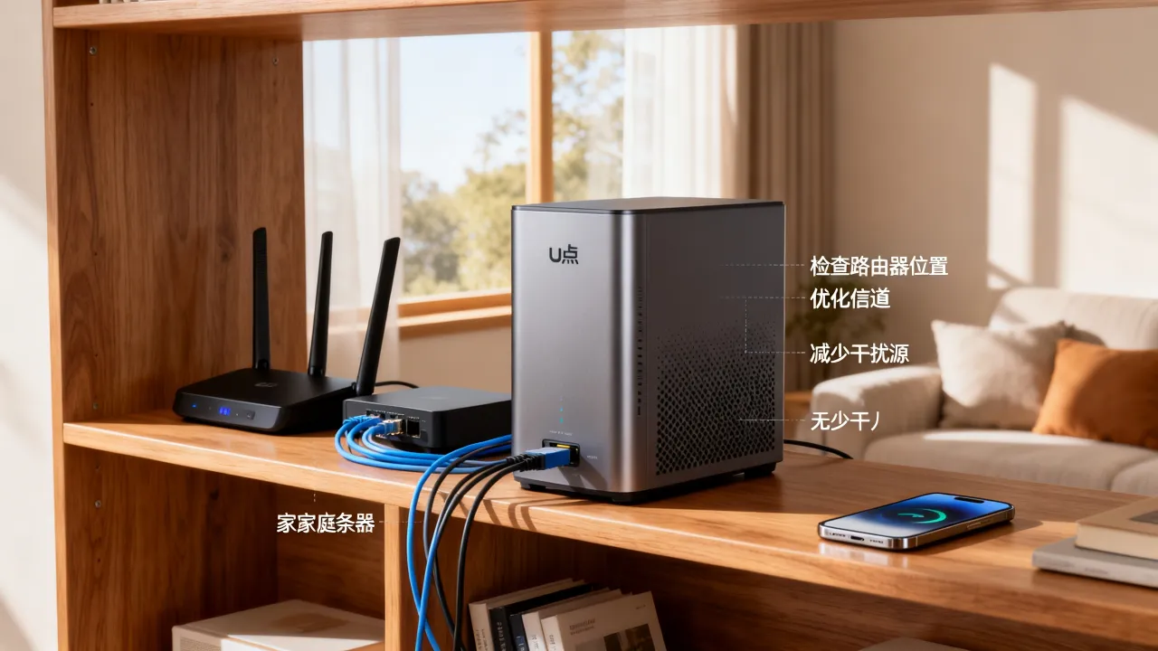 u点家庭服务器wifi网速慢怎么办，如何提升家庭服务器wifi网速