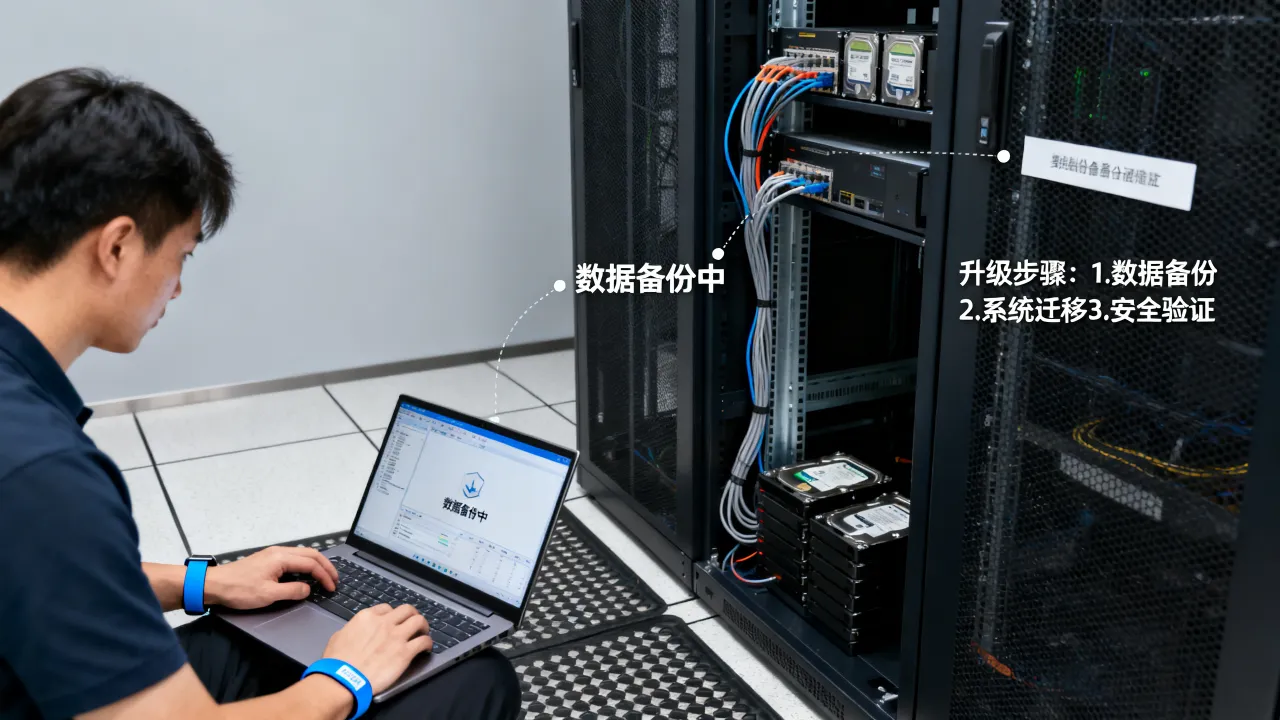 服务器升级运维过程中数据安全怎么保障,如何操作?