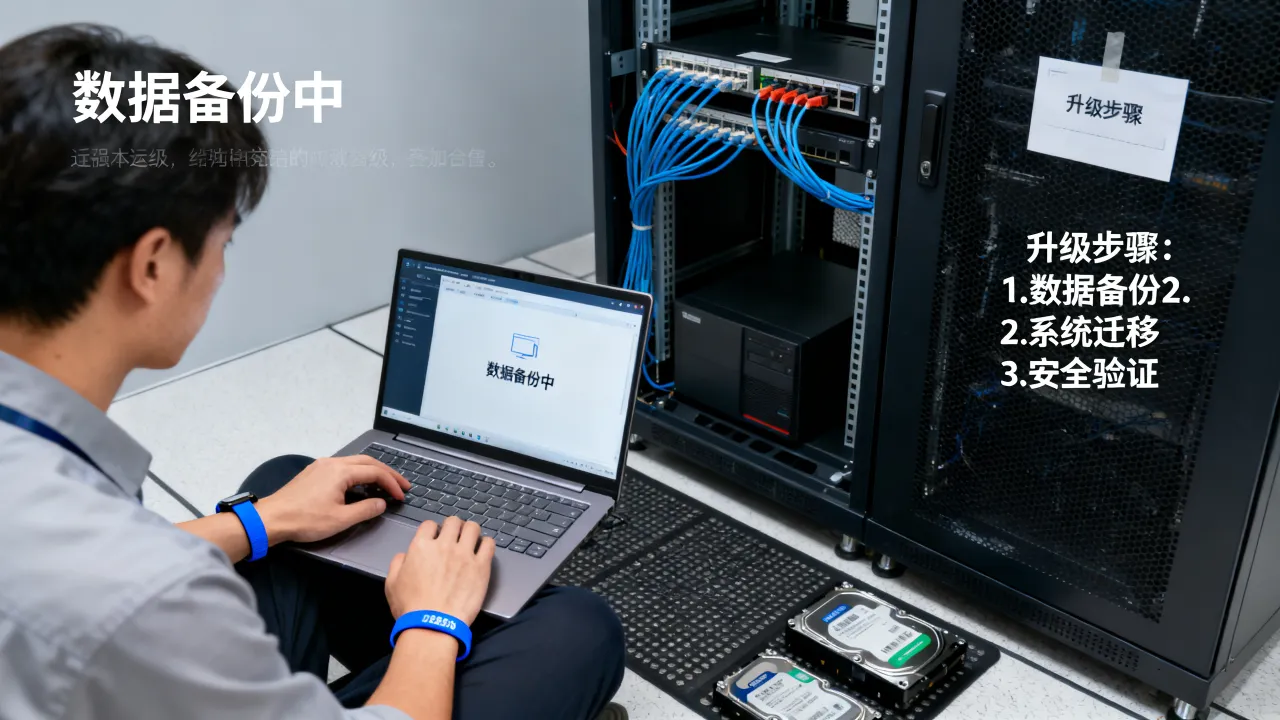 服务器升级运维过程中数据安全怎么保障，如何操作？