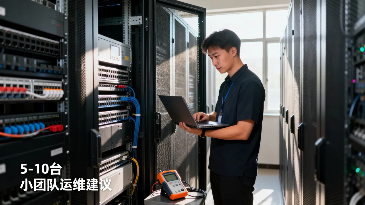 运维多少台服务器合适?小团队服务器运维数量如何定?