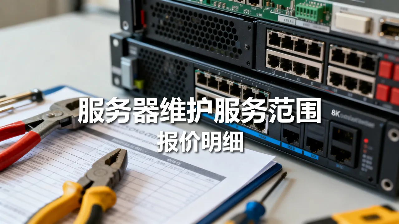 有哪些？服务器维护服务范围报价明细