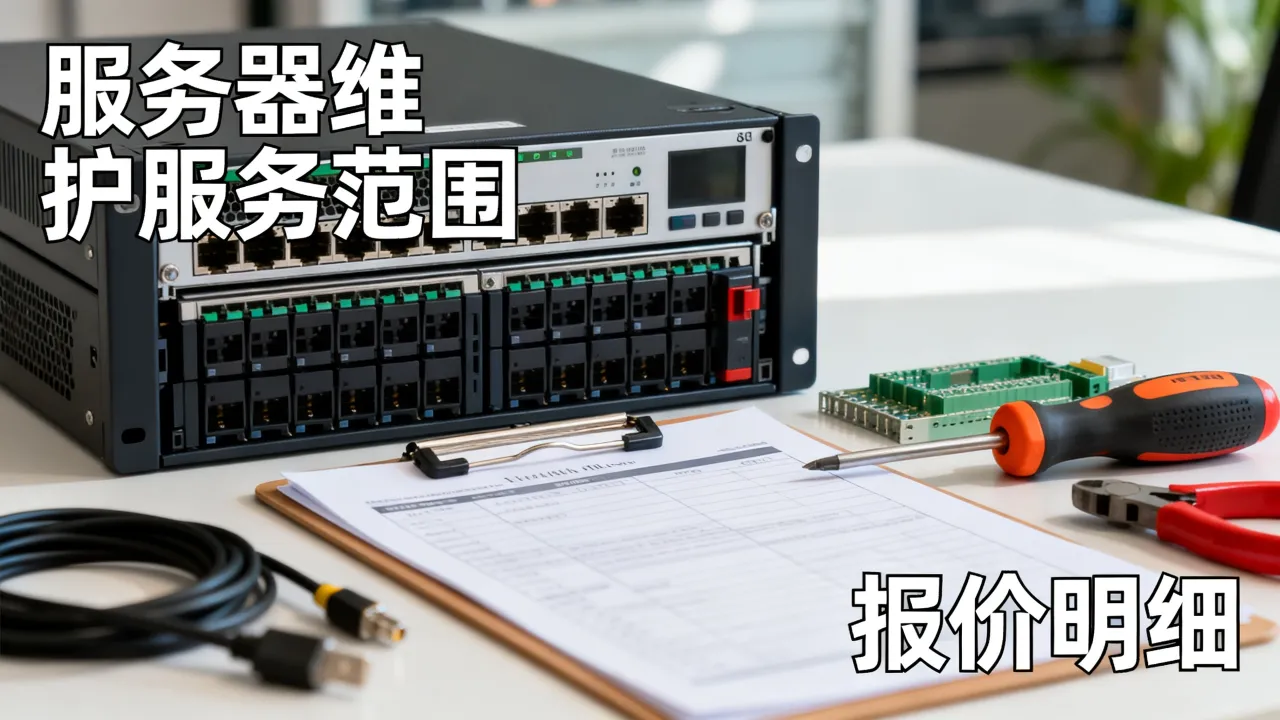 有哪些？服务器维护服务范围报价明细