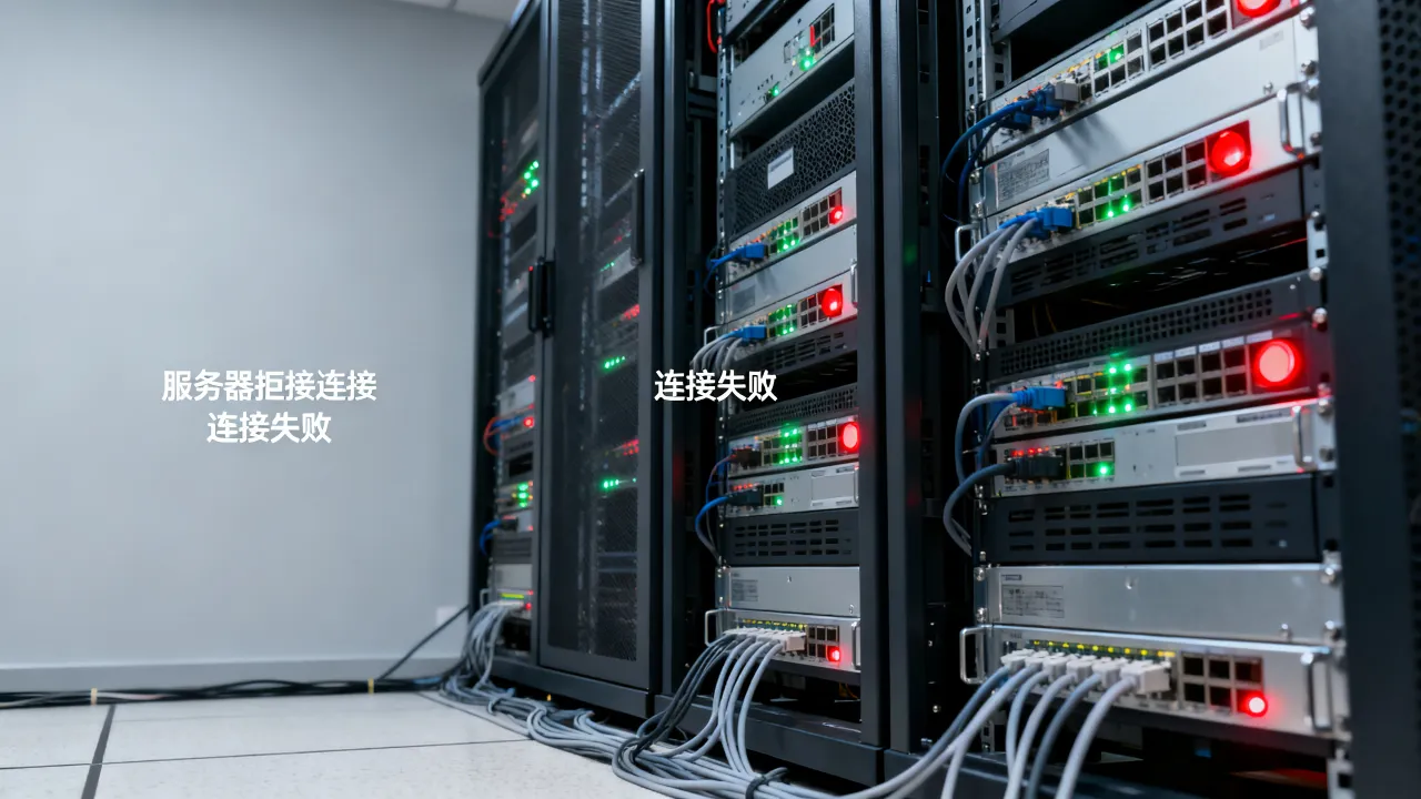 为什么服务器拒接连接，服务器拒接连接是什么原因？