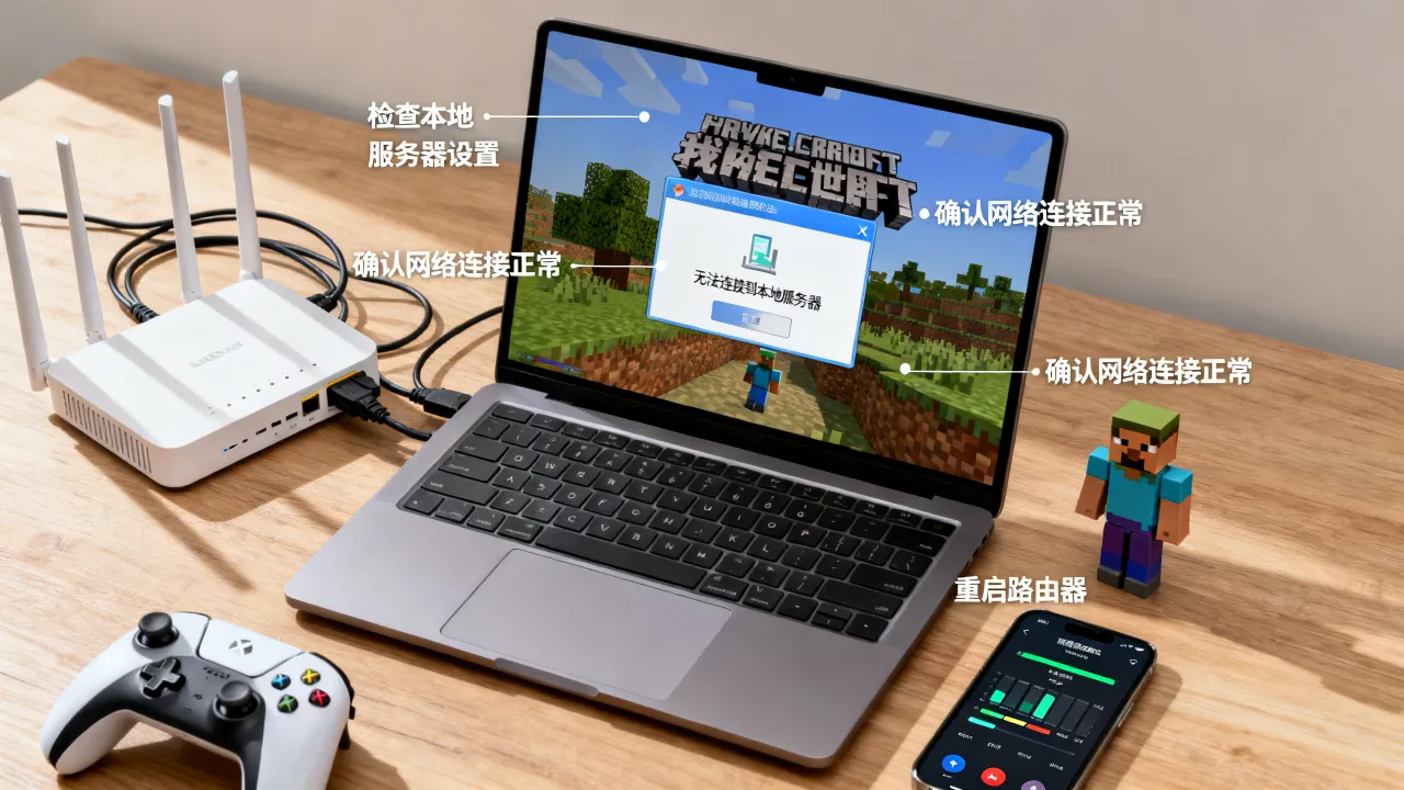 为什么找不到mc本地服务器，我的世界联机失败如何解决？