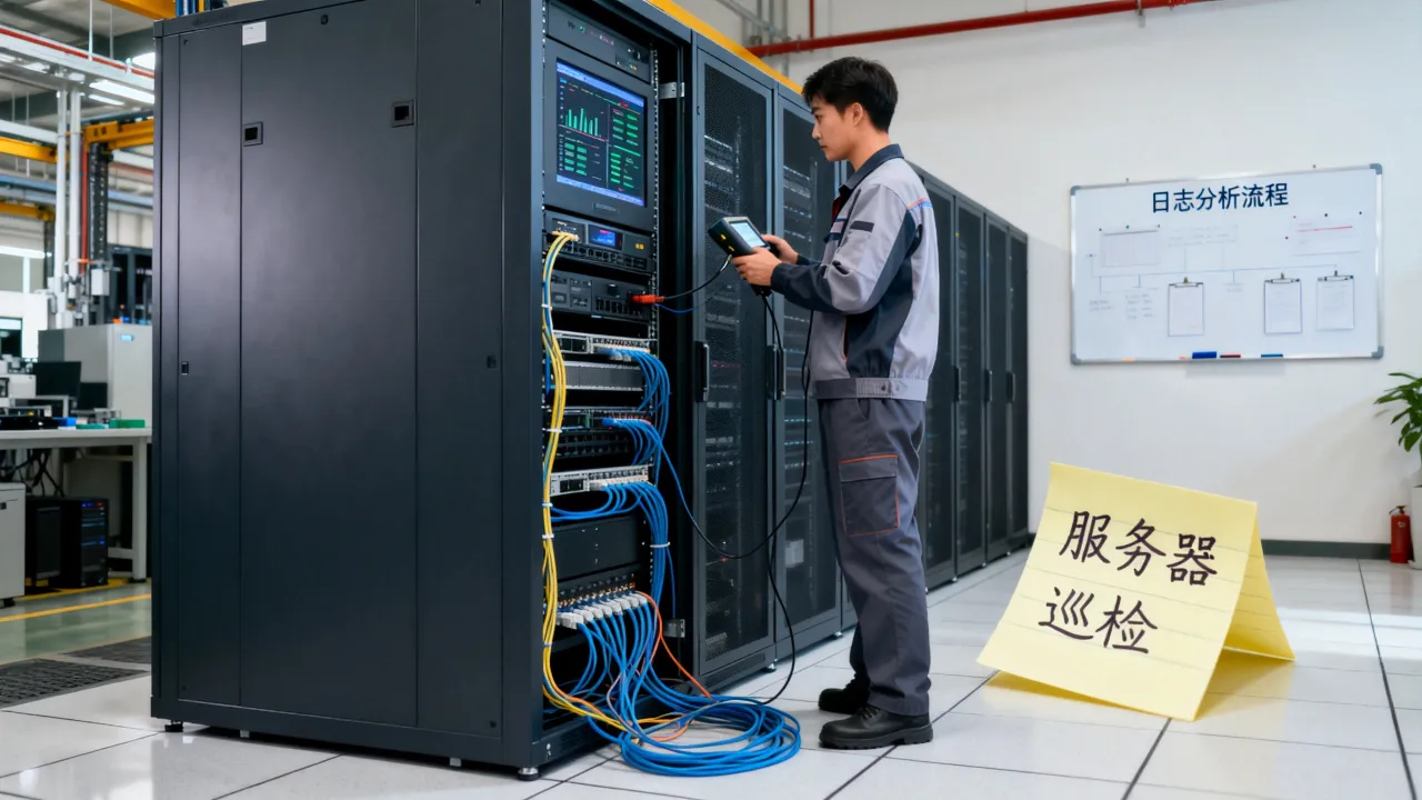 制造业服务器运维怎么做，服务器故障排查有哪些方法？