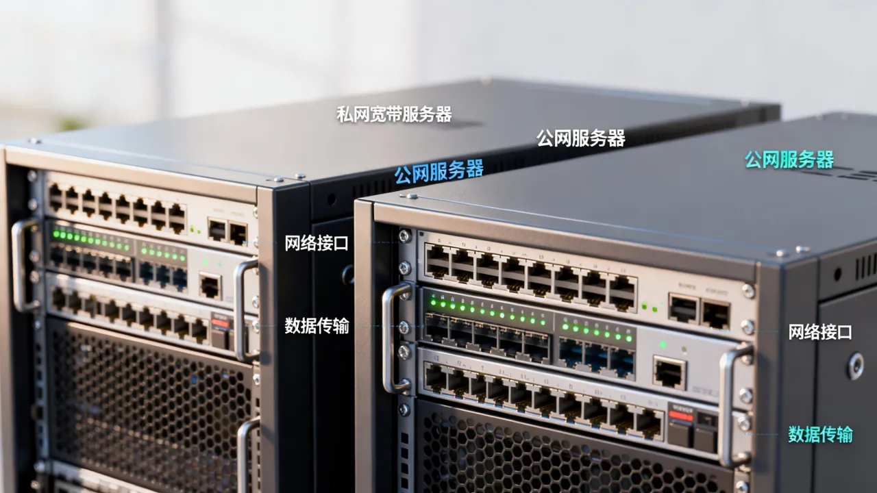 私网宽带服务器是什么？和公网服务器区别大吗？