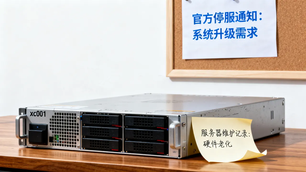 xc001服务器为什么永久停服，官方停服原因是什么？