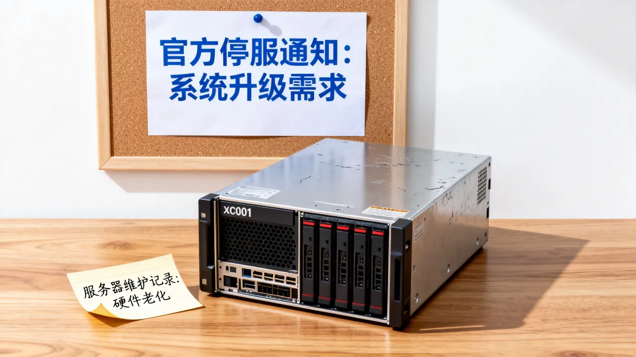 xc001服务器为什么永久停服，官方停服原因是什么？