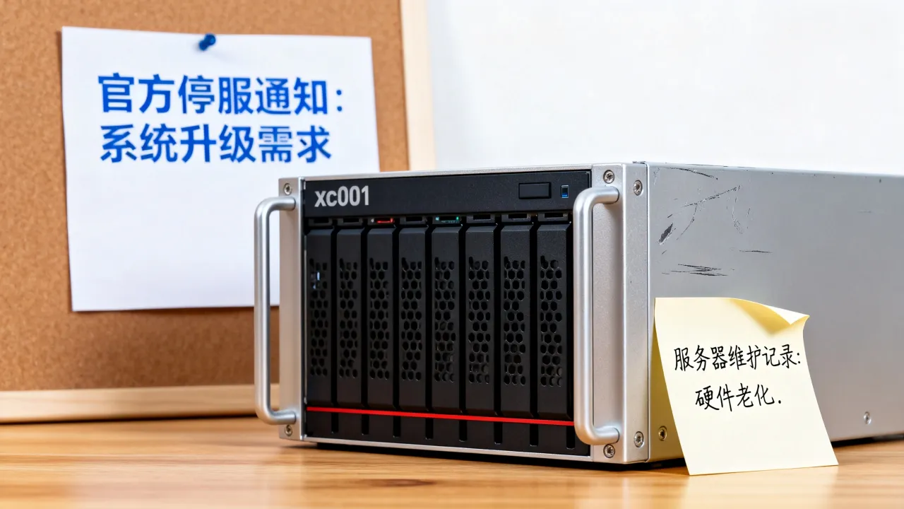 xc001服务器为什么永久停服，官方停服原因是什么？