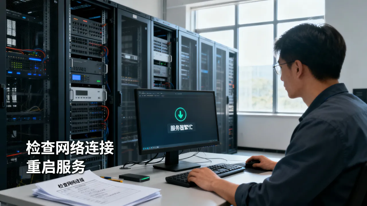 lube影院为什么服务器忙，服务器繁忙怎么解决？
