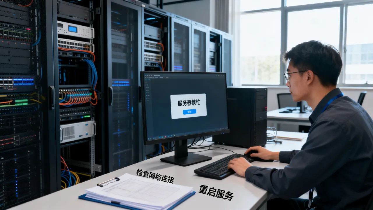 lube影院为什么服务器忙，服务器繁忙怎么解决？