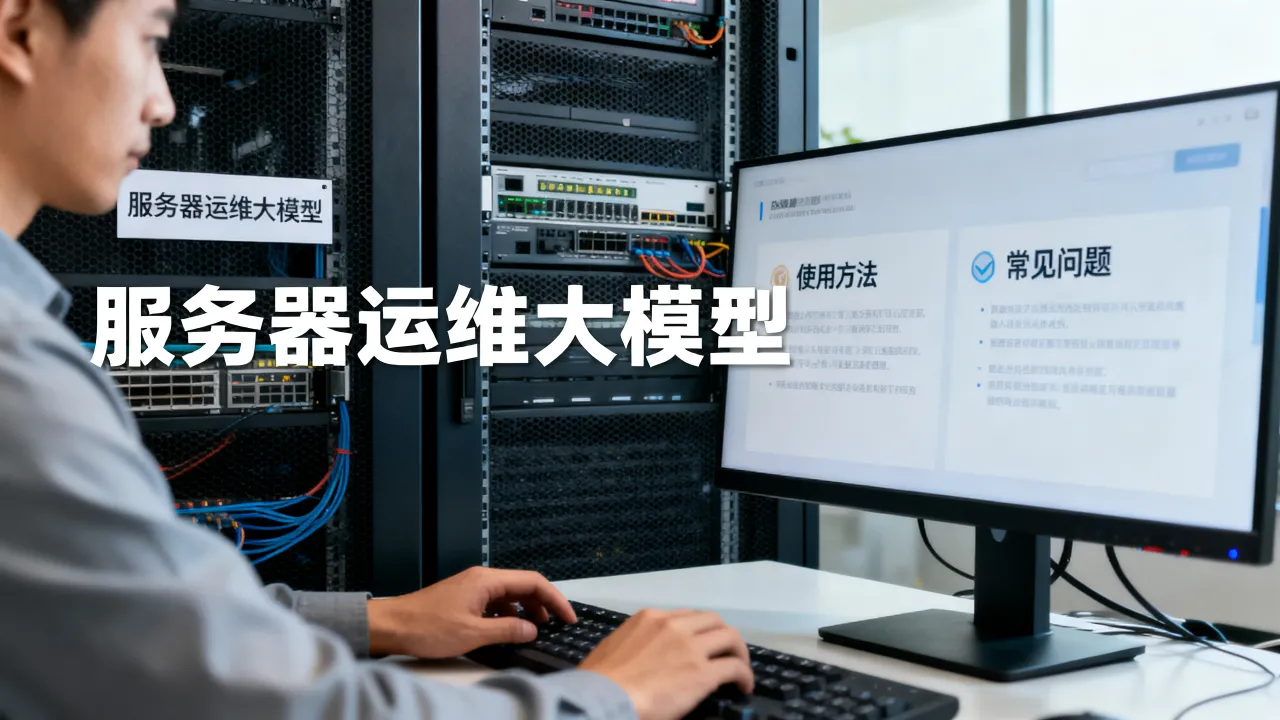 服务器运维大模型怎么用，服务器运维大模型有哪些常见问题？