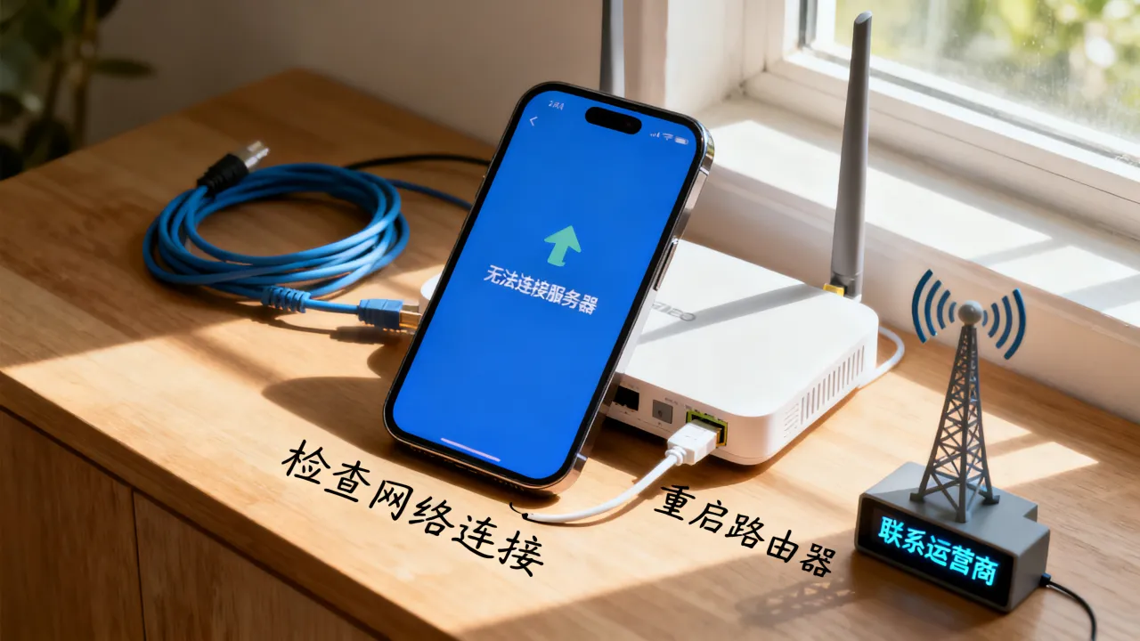 app为什么不能连接到服务器，手机app连接不上服务器怎么办