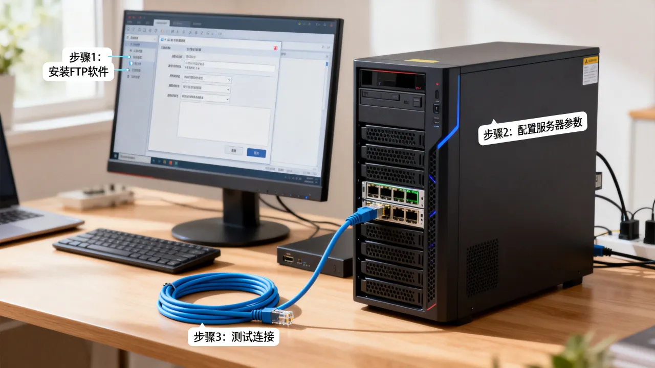 FTP服务器怎么搭建？服务器运维人员必看的搭建教程
