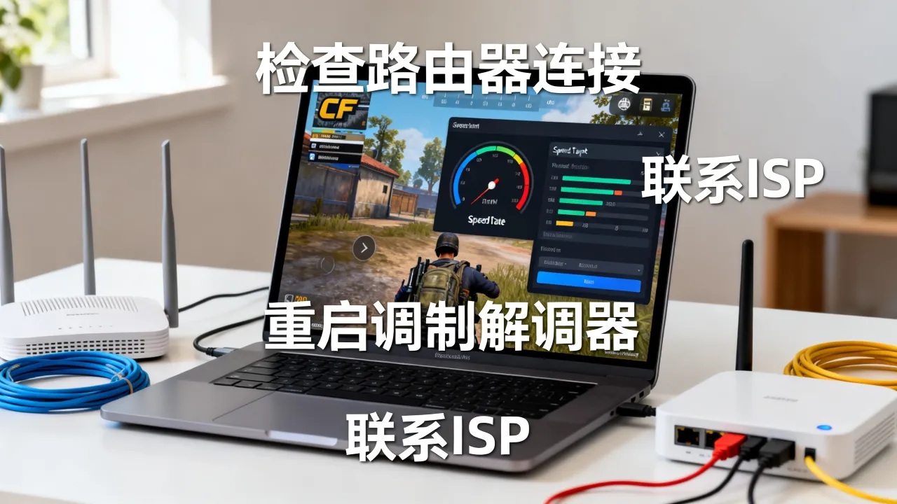 CF服务器网速不稳定怎么办，cf服务器网速不稳定怎么解决