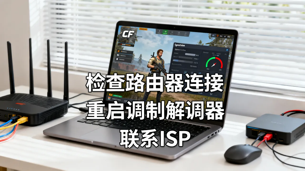 CF服务器网速不稳定怎么办，cf服务器网速不稳定怎么解决