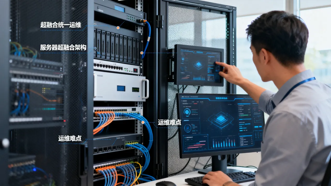 超融合统一运维如何实施，服务器超融合架构运维难点有哪些？