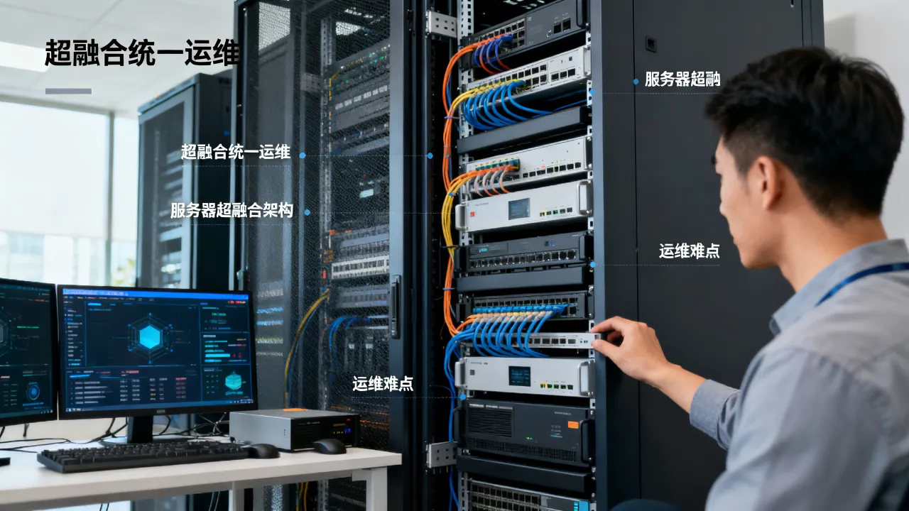 超融合统一运维如何实施，服务器超融合架构运维难点有哪些？