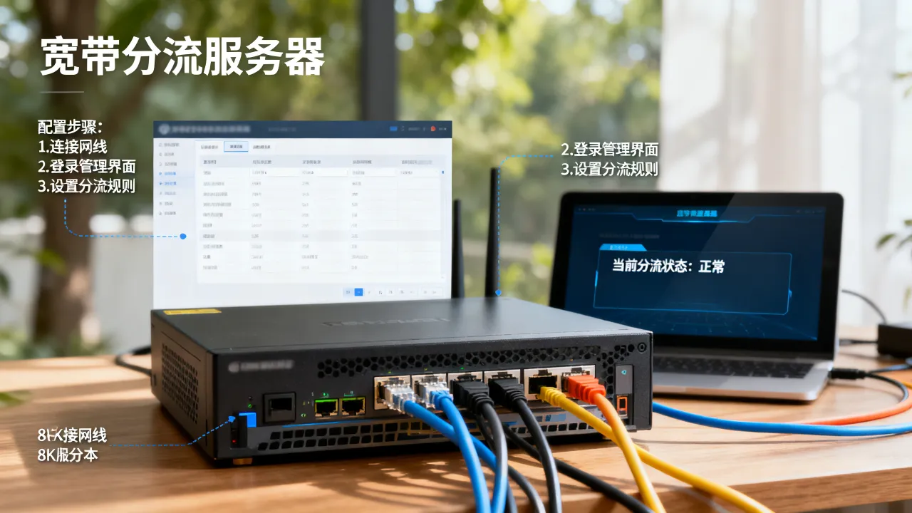 宽带分流服务器是什么,怎么配置和使用方法 宽带分流服务器是什么,怎么配置和使用方法