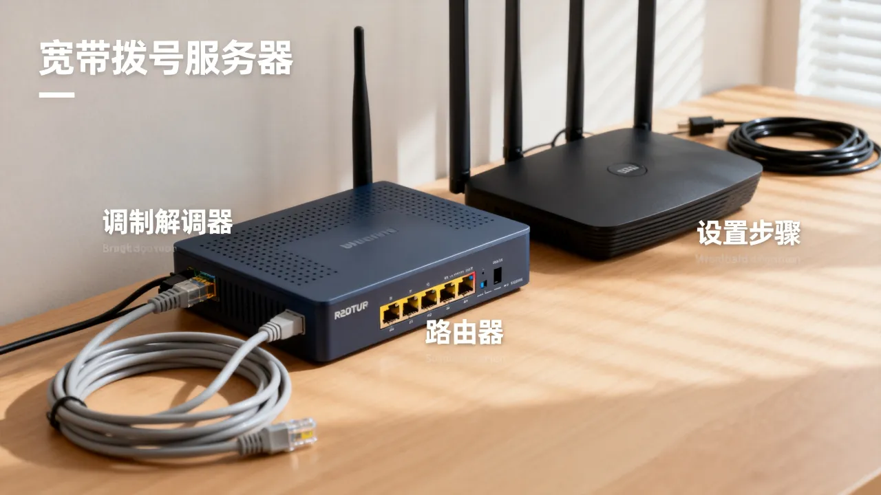 宽带拨号服务器是什么？宽带拨号服务器怎么设置？