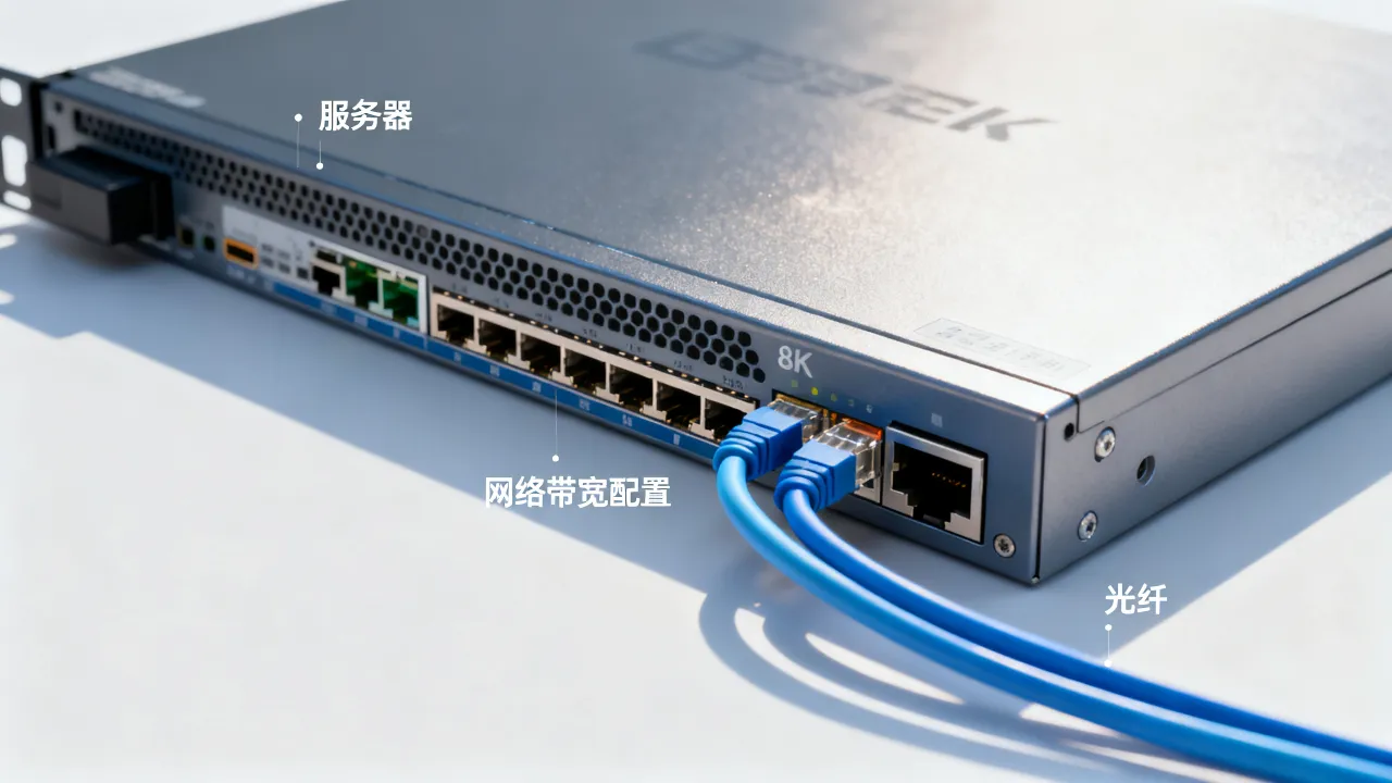 什么是服务器宽带配置？服务器带宽多少够用？