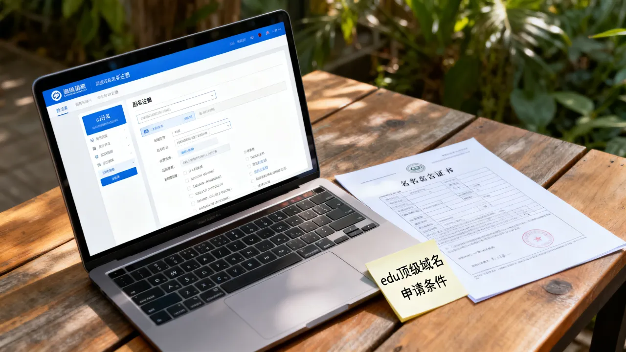 edu域名是什么顶级域名？怎么申请注册条件有哪些？