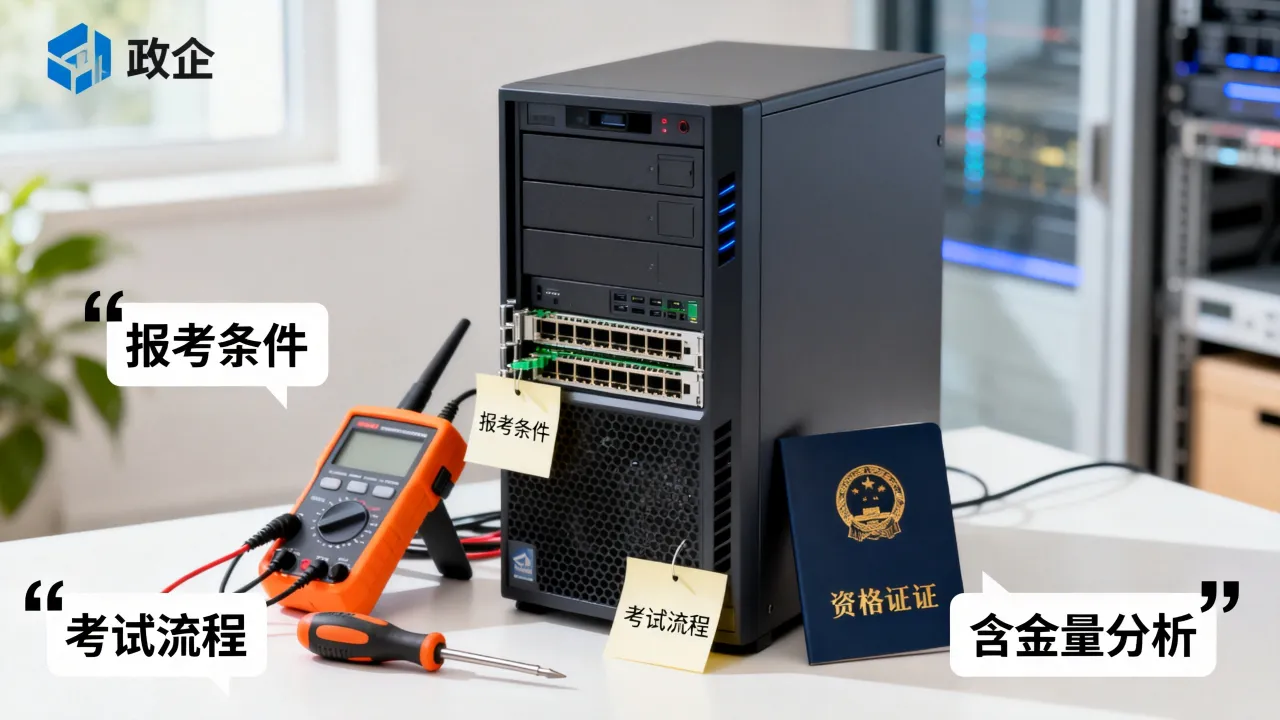政企服务器运维资格证怎么考？报考条件及含金量高吗？