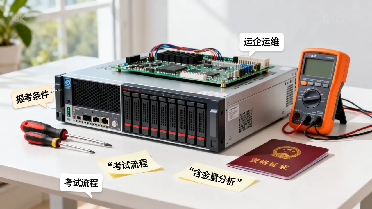 政企服务器运维资格证怎么考？报考条件及含金量高吗？