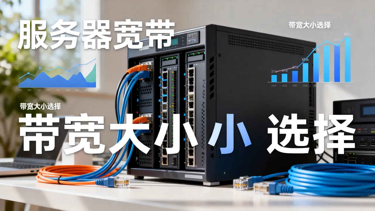 服务器宽带是什么意思，服务器带宽大小怎么选？