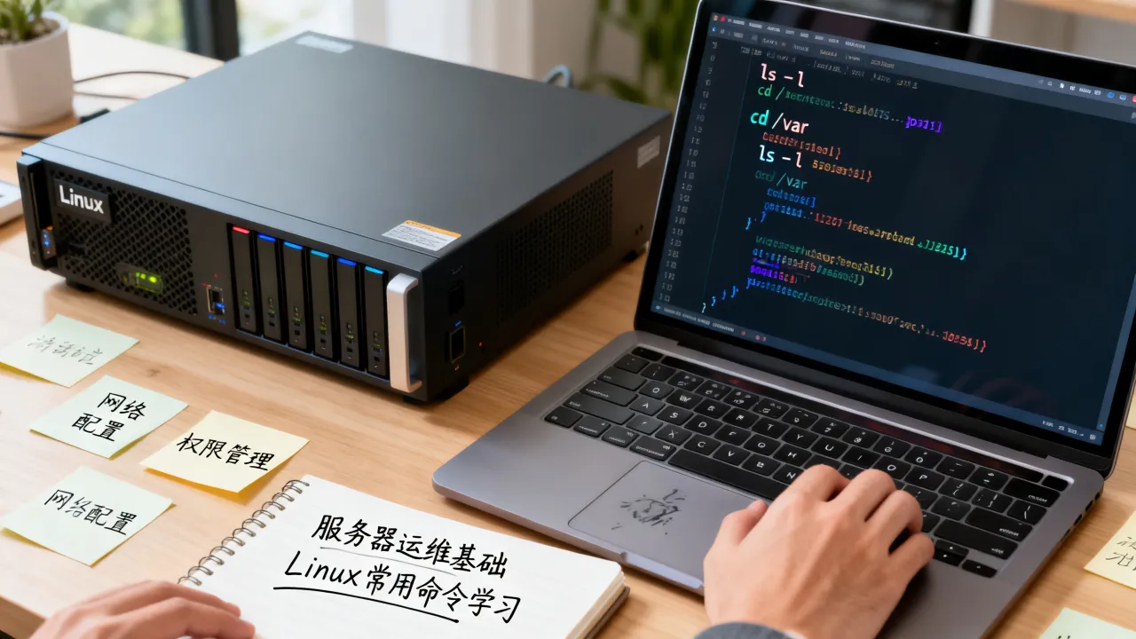 服务器初级运维有哪些必备知识点，linux常用命令怎么学
