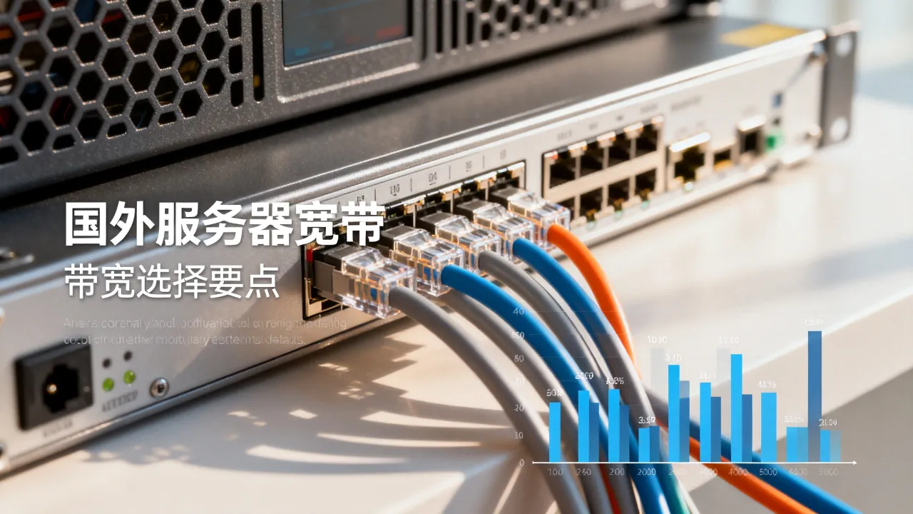 国外服务器宽带是什么，怎么选择合适带宽？