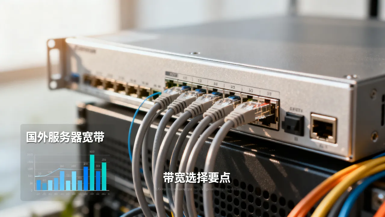 国外服务器宽带是什么，怎么选择合适带宽？