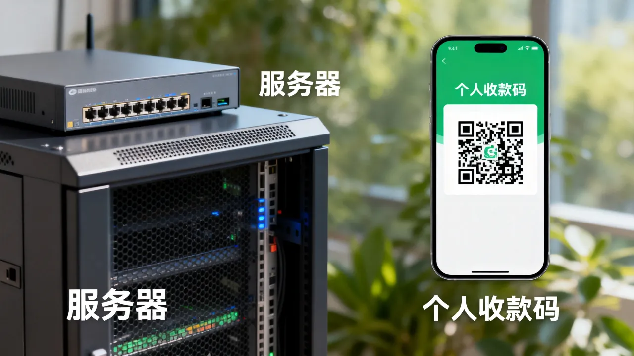 二维码收款服务器安全吗？个人收款码和服务器区别
