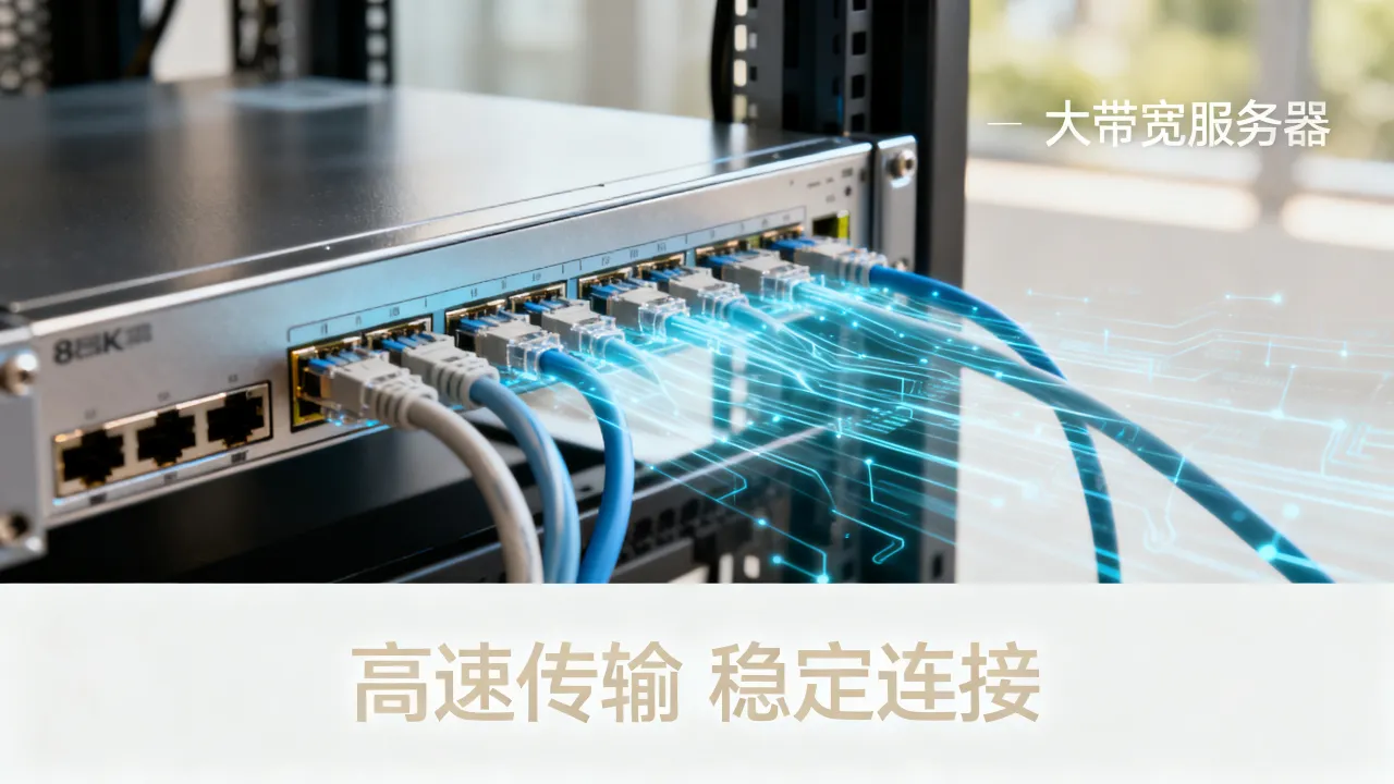 为什么选大宽带服务器？大带宽服务器优势有哪些