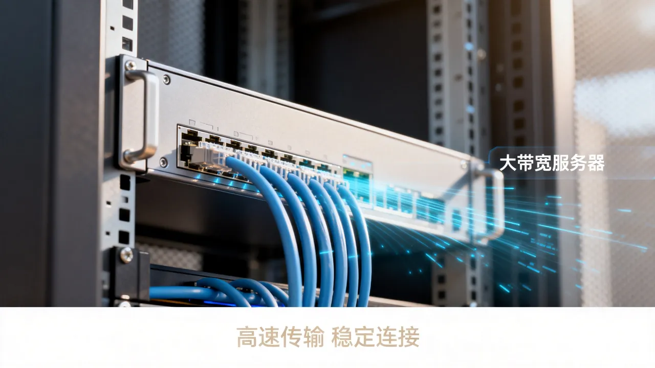 为什么选大宽带服务器？大带宽服务器优势有哪些