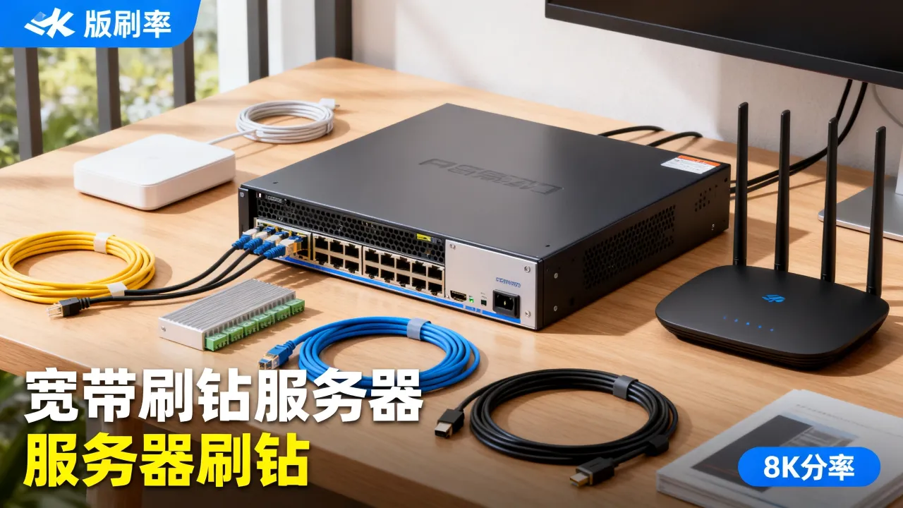 宽带刷钻服务器是什么，服务器刷钻靠谱吗？