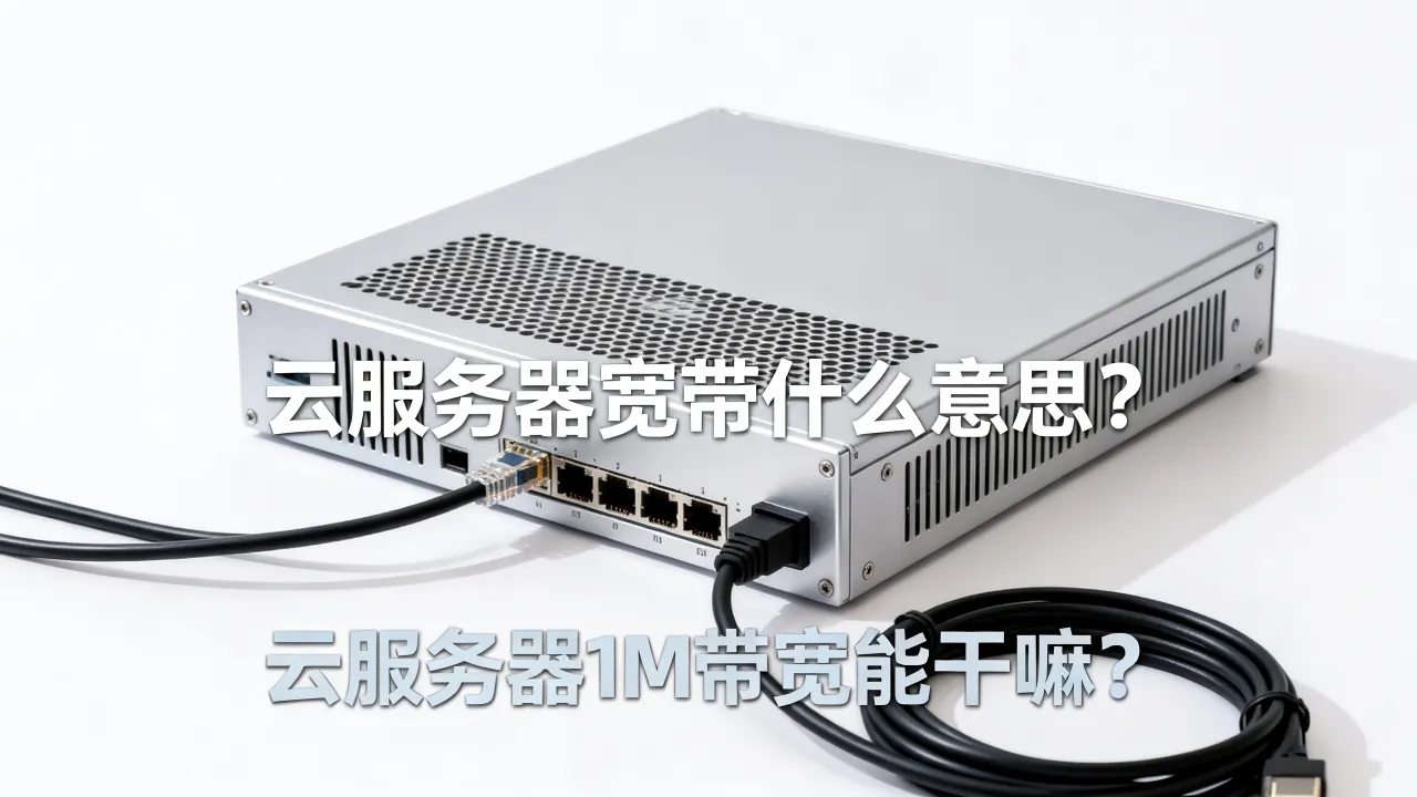 云服务器宽带什么意思?云服务器1M带宽能干嘛? 云服务器宽带什么意思?云服务器1M带宽能干嘛?
