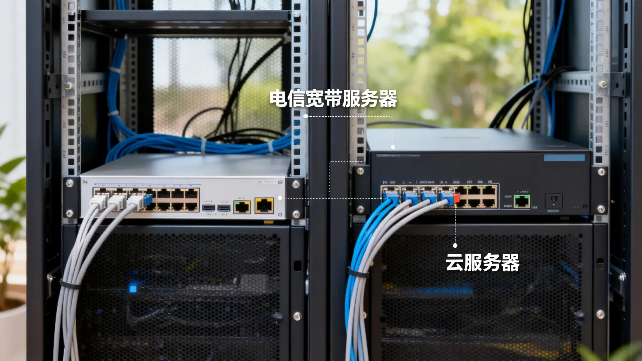 电信宽带服务器是什么，电信宽带服务器和云服务器有什么区别